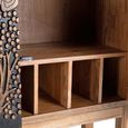 Valentia Artisan 2 Door Wine Cabinet - Acacia Wood