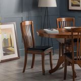 Dark Wood Dining Chairs