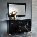 Black High Gloss Dressing Tables