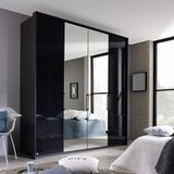 Black High Gloss Wardrobes