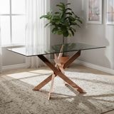 Rectangular Glass Dining Tables