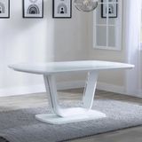White High Gloss Dining Tables