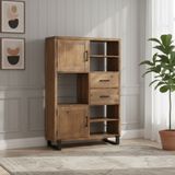 Rustic Display Cabinets