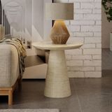 Travertine Side Tables