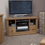 Corner Oak TV Units