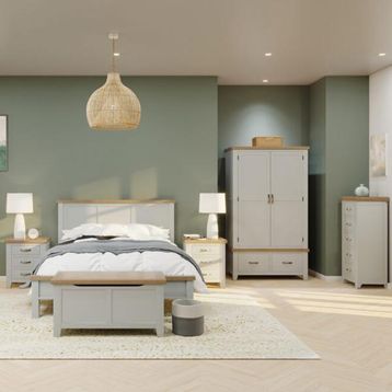 Country Living Wilmont Moon Grey Painted