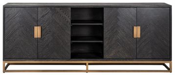 Richmond Interiors Blackbone Brass