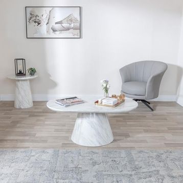 Humz Carrera White Marble