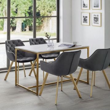 Julian Bowen Scala White Marble