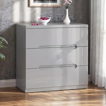 Julian Bowen Manhattan Grey High Gloss