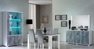 Ben Company Stella White-Grey Dining