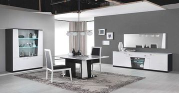 Ben Company Elisa White-Black Dining