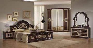 Ben Company Sara Mahogany Bedroom