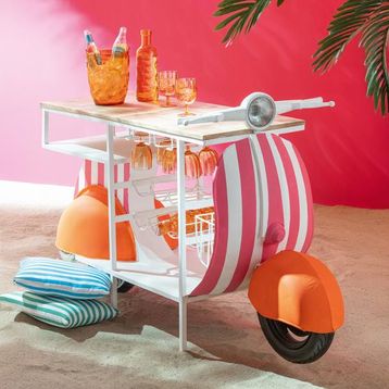 J-Line by Jolipa Bar Cabinet