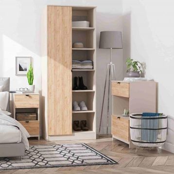 Welcome Furniture Bora Gold Craft Oak and Kashmir Matt