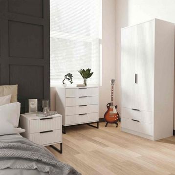 Welcome Furniture Fluted White Matt