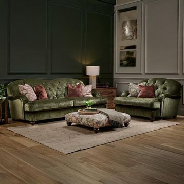 Buoyant Dumpling Fabric Sofas