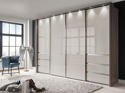 4 door sliding wardrobe discount