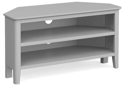 Capri Grey 95cm Corner TV Unit Choice Furniture Superstore UK