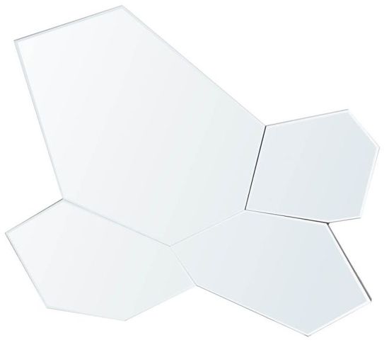 Art Deco Wall Mirror - 83cm x 100cm - Set of 2