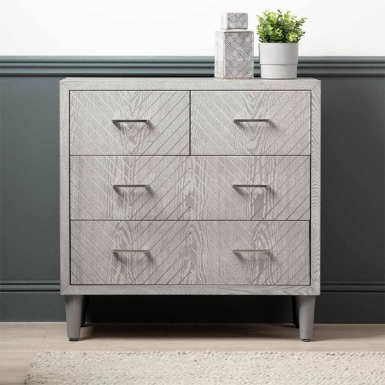 Venus Grey 2+2 Drawer Chest