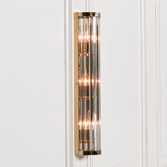 Arriba Gold Wall Light - 71cm