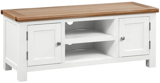 Lundy White Painted 120cm TV Unit