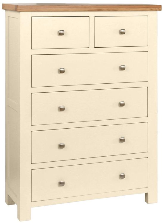 Lundy Ivory Painted 2+4 Drawer Chest