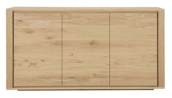EX Display - Ethnicraft Shadow Oak Medium Sideboard - 3 Doors