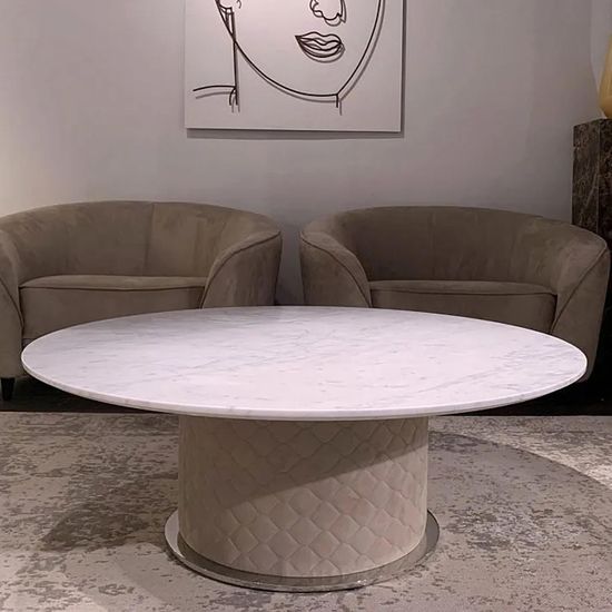 Prestige Marble Round Coffee Table - Variation Available