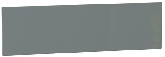 Clearance - Knightsbridge Grey Matt 6ft Queen Size Headboard - FS423