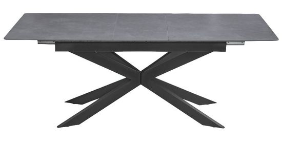 Azzurra Grey Sintered Stone 6-8 Seater Dining Table - 160cm-200cm