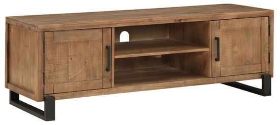Pembroke Rustic Pine 2 Door TV Unit