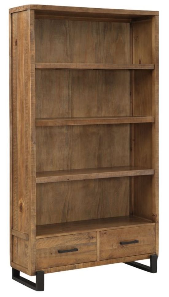 Pembroke Rustic Pine High Bookcase