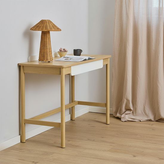 Alpena Oak 1 Drawer Desk