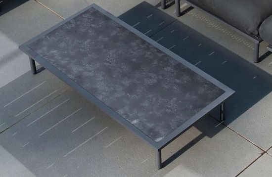 Alexander Rose Beach Lounge Flint Pebble Garden Coffee Table