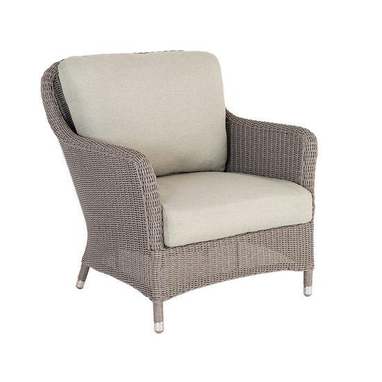 Alexander Rose Hazelmere Natural Weave Garden Lounge Chair