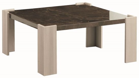 Alf Italia Teodora Brown Gloss Square Coffee Table