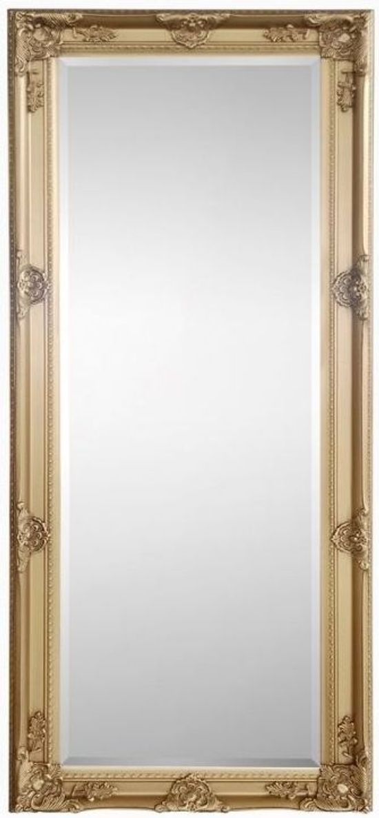 Palais Gold Rectangular Tall Leaner Mirror