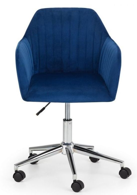 Kahlo Blue Fabric Office Chair