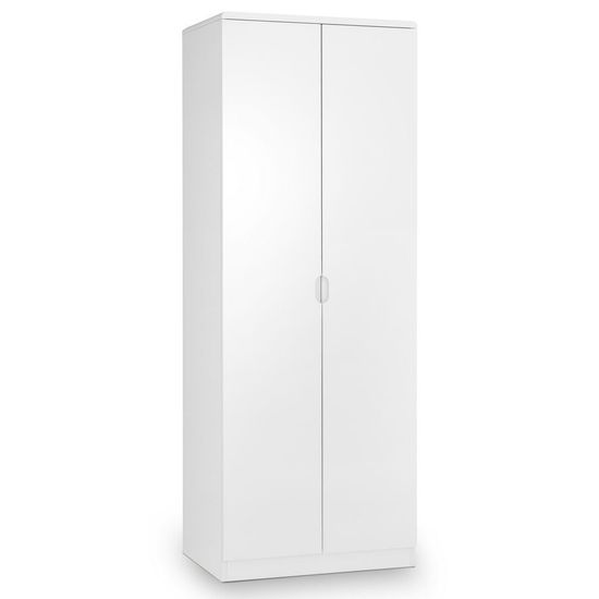 Manhattan White Gloss 2 Door Wardrobe