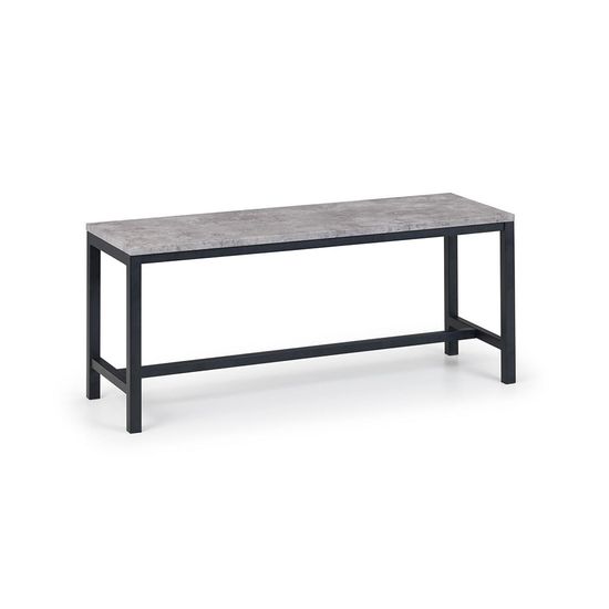 Staten Concrete Effect Dining Bench