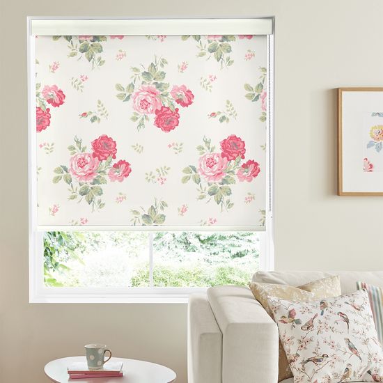 Cath Kidston Antique Rose Pink Roller Blind