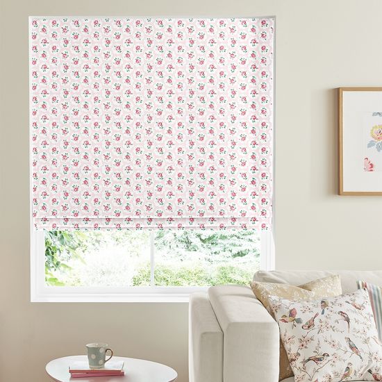 Cath Kidston Provence Rose Pink Roman Blind