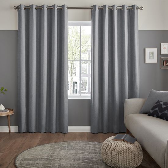Jesse Charcoal Curtain