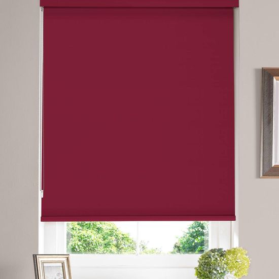 Gravity Fuchsia Roller Blind