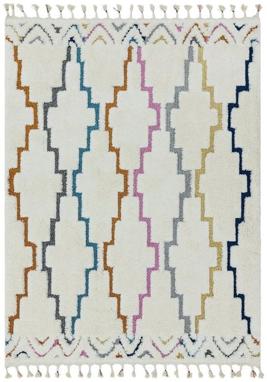 Asiatic Easy Ariana Trellis AR01 Multi Colour Rug - Sizes Available