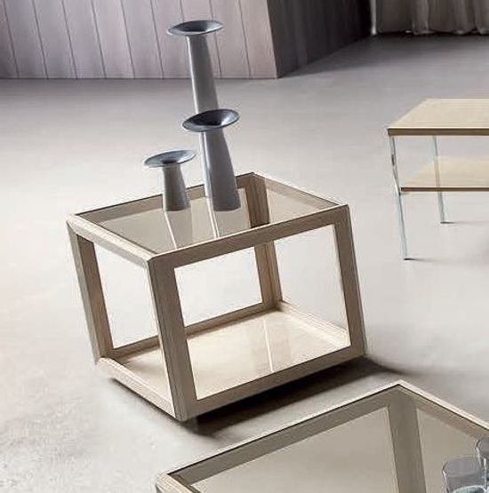 Modum Elite Sand Birch Italian Lamp Table