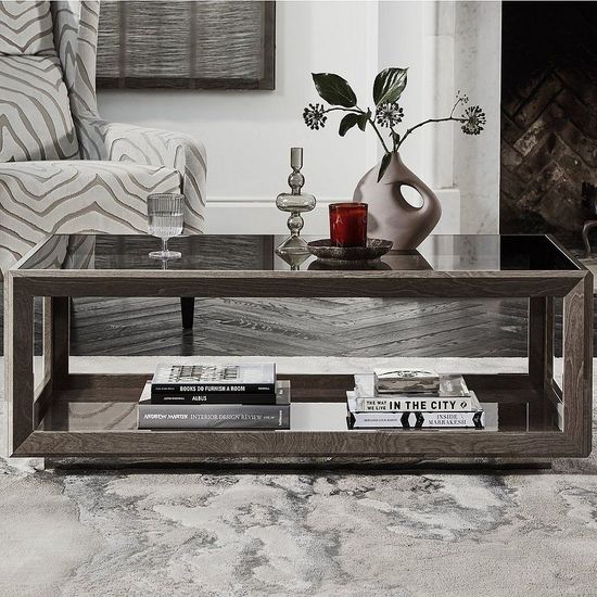 Modum Elite Silver Birch Italian Mini Coffee Table