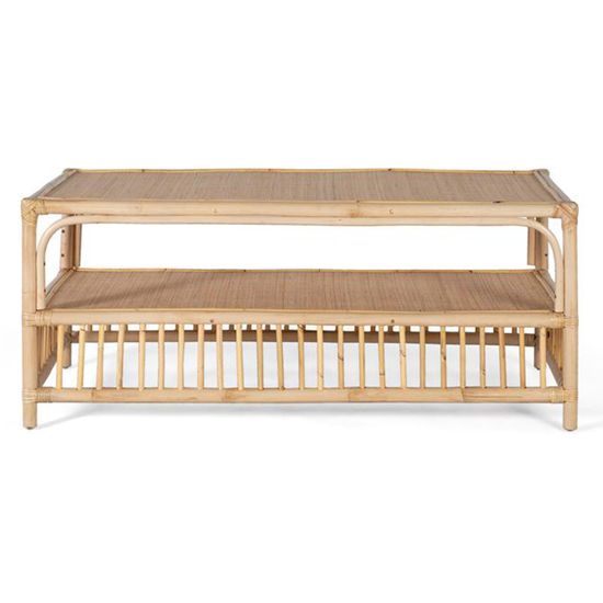 Jambiani Natural Rattan Coffee Table